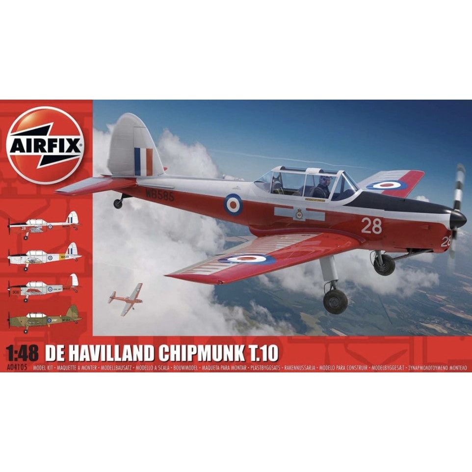 Airfix [04105] de Havilland DHC-1T.10 Chipmunk, 1/48