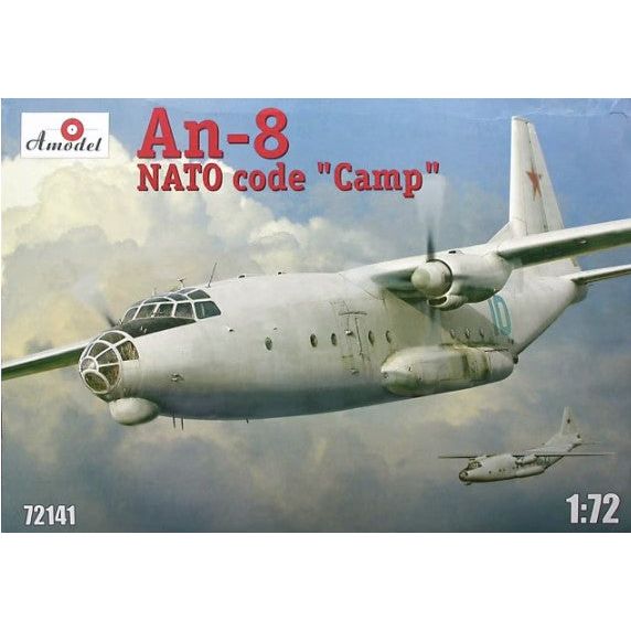 Amazon.co.jp: 1/72 An-8 NATO code CAMP A Model製 アントノフ