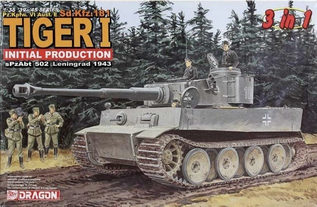 DML [6252] Pzkpfw.VI Ausf.E Tiger I, Sdkfz.181, initial prod, 1/35