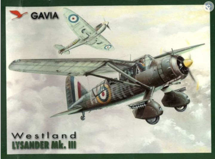 Gavia [GAV48007] Westland Mk.III Lysander, 1/48