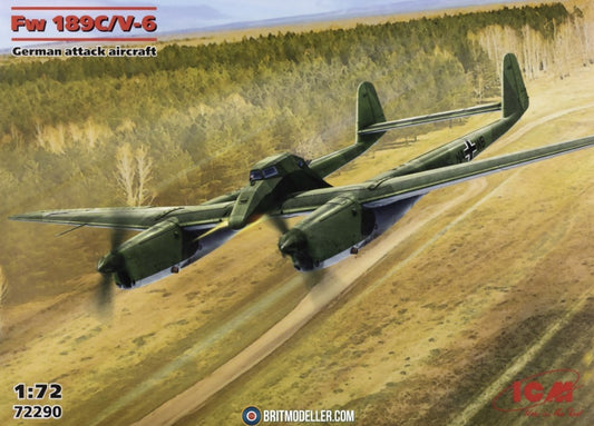 ICM [72290] Focke Wulf Fw-189C/V-6, 1/72