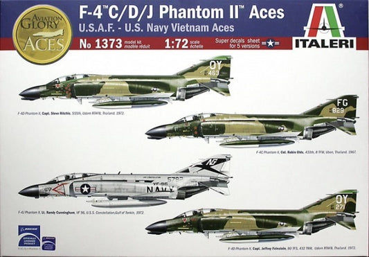 Italeri [1373] McDD F-4C/D/J Phantom II Aces, 1/72
