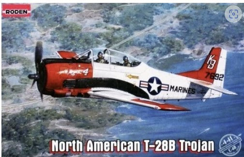 Roden [441] North American T-28B Trojan, 1/48