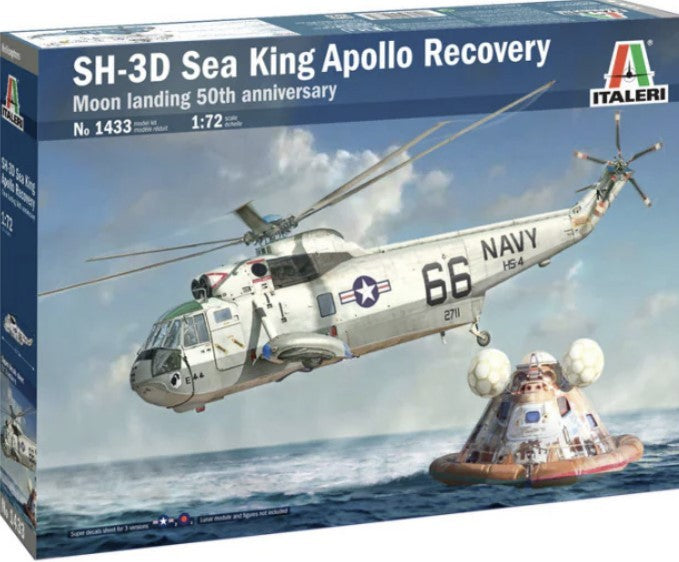 Italeri [1433] Sikorsky SH-3 Sea King (S-61), 1/72