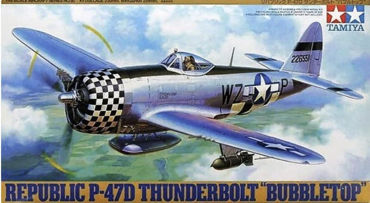 Tamiya [61090] Republic P-47D Thunderbolt (Bubbletop), 1/48