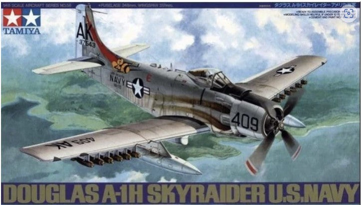 Tamiya [61058] Douglas A-1H Skyraider, 1/48