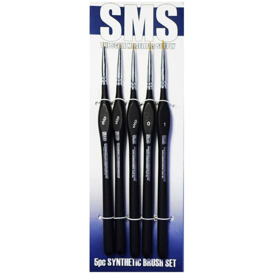 SMS [BSET03] Paint Brush Set Synthetic (5pc)