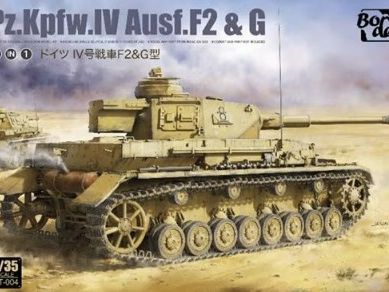 Border Model [BT-004] PzKpfw. IV Ausf. F2 & G (2in1), 1/35**