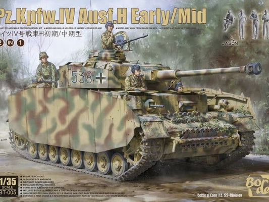 Border Model [BT-005] PzKpfw.IV Ausf.H Early/Mid, 1/35**