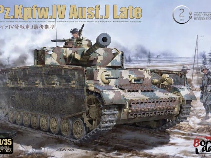 Border Model [BT-008] Panzer IV Ausf.J final prod., 1/35**