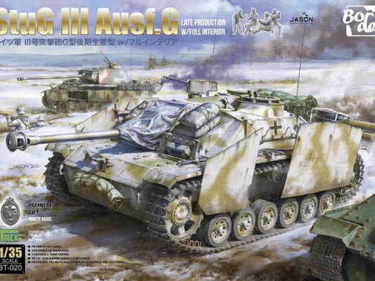 Border Model [BT-020] StuG III Ausf. G Late Production w/Full Interior, 1/35**