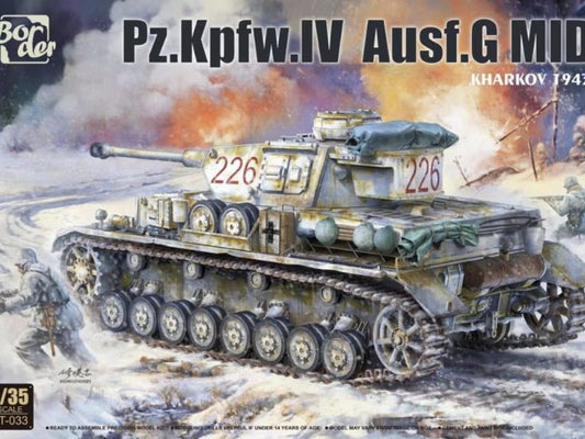 Border Model [BT-033] Pz.Kpfw. IV Ausf. G MID "Kharkov 1943", 1/35**