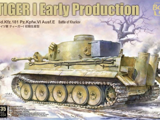 Border Model [BT-034] Tiger I Early Production Battle Of Kharkov, 1/35**