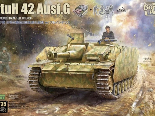 Border Model [BT-036] StuH 42 Ausf. G Late Prod. w/full interior, 1/35**