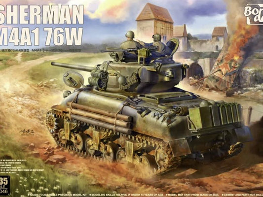 Border Model [BT-046] Sherman M4A1 76W, 1/35**