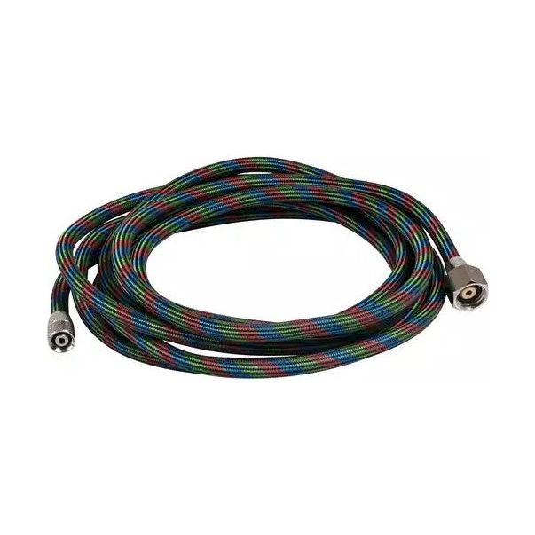 Sparmax, SP.3M 1418 Air Hose - Black braided - 3M 1/4" F X 1/8" M