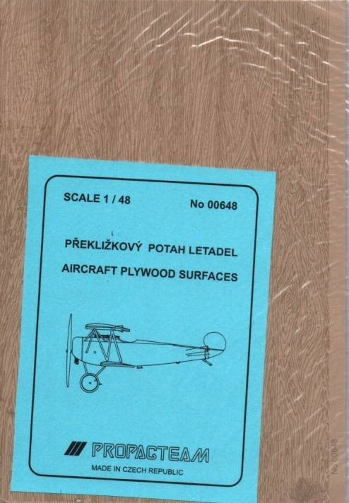Propagteam [648] Aircraft Plywood surfaces, 1/48