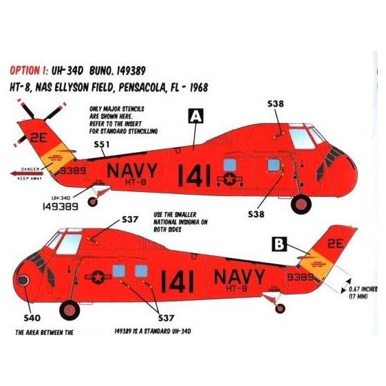 Caracal [CD48031] Sikorsky H-34 "Choctaw", 1/48