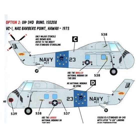 Caracal [CD48031] Sikorsky H-34 "Choctaw", 1/48