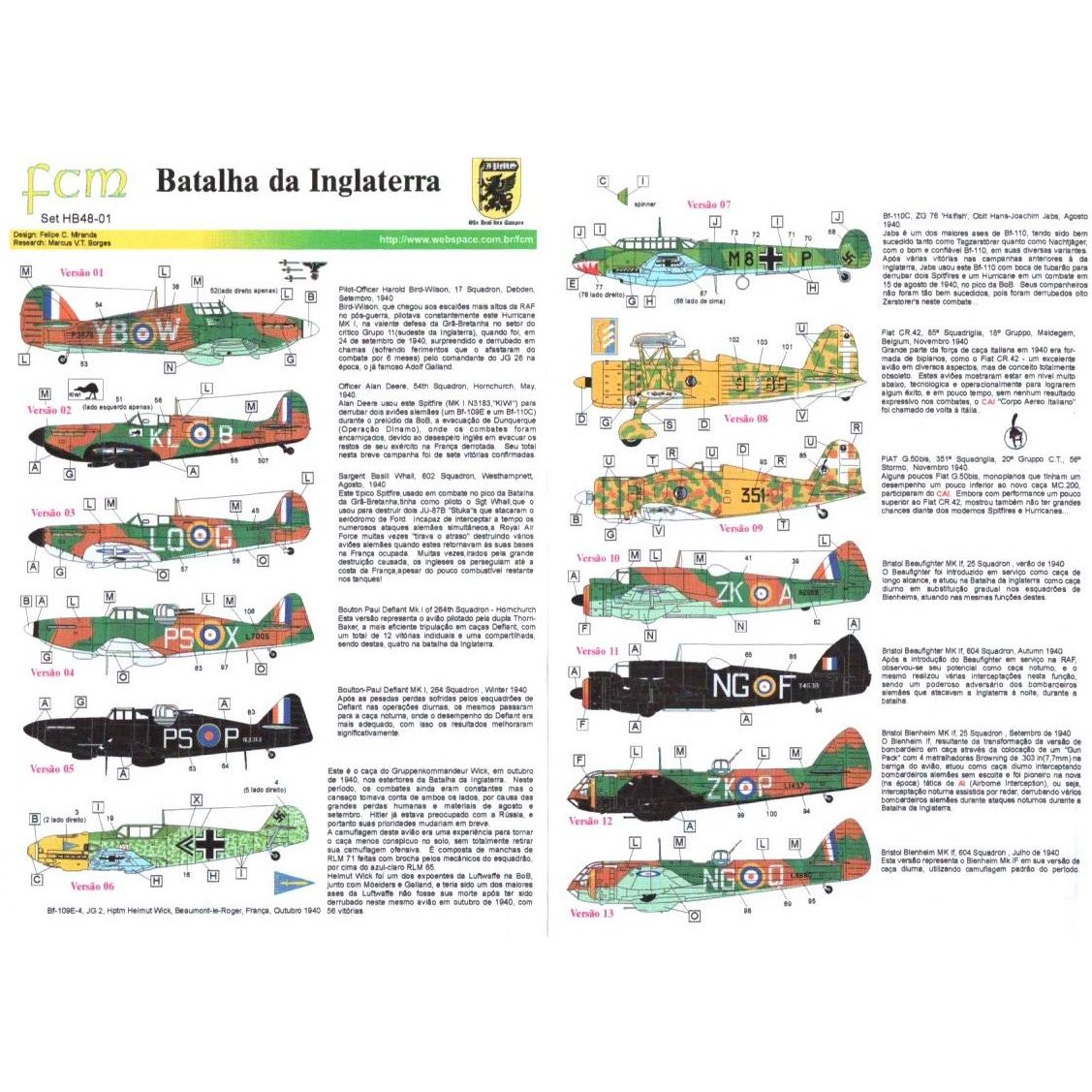 FCM [HB48-01] Battle of Britain, 1/48