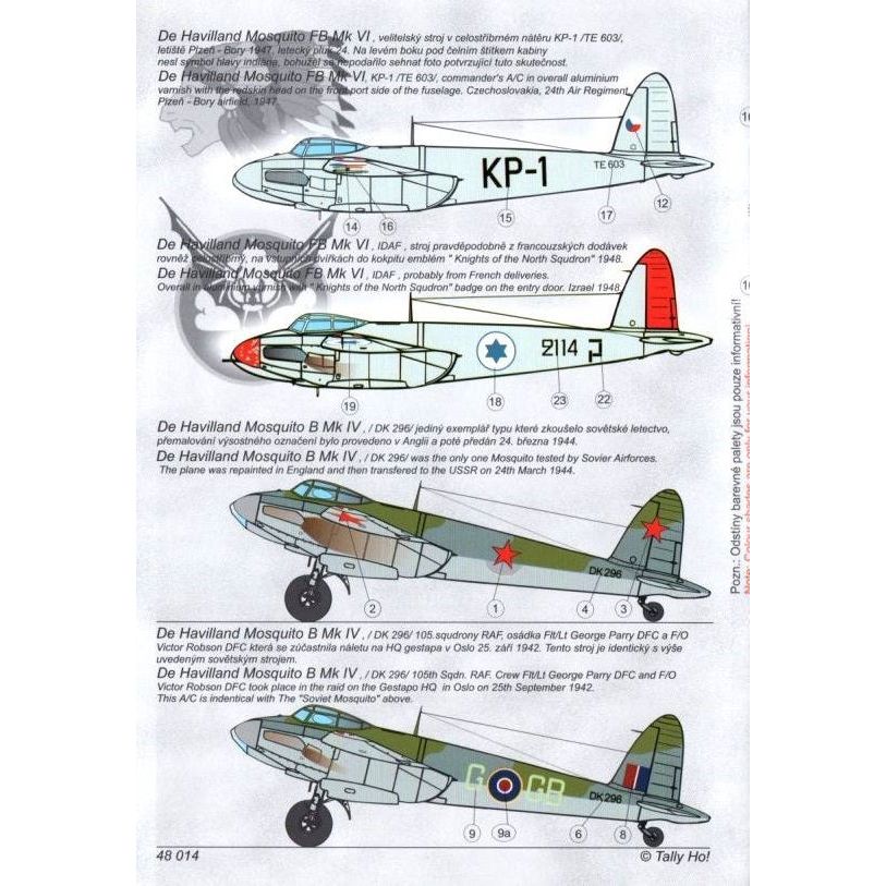 Tally Ho [48015] DeHavilland Mosquito, Pt.2, 1/48