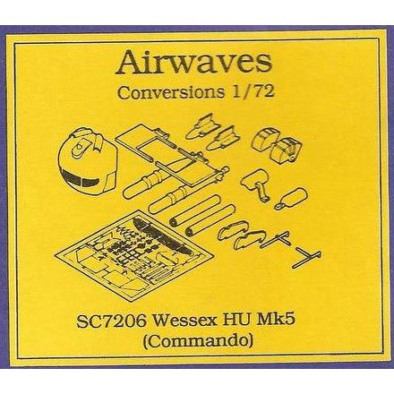 Airwaves [SC7206] Wessex HU Mk.5 Commando update set, 1/72