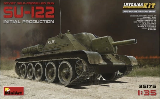 Miniart [35175], Su-122 Initial Prod., 1/35 ↨