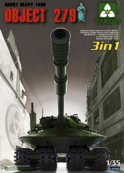 Takom [2001], Object 279 (3in1), 1/35 ↨