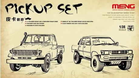 Meng [VS-007], Pickup truck set, 1/35 ↨
