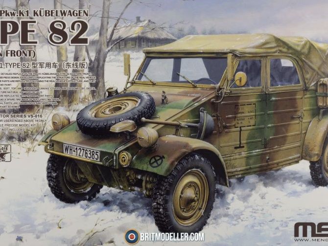 Meng [VS-016] Pkw.K1 Kübelwagen Type 82 (Eastern Front), 1/35**