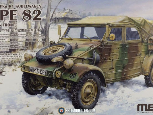 Meng [VS-016] Pkw.K1 Kübelwagen Type 82 (Eastern Front), 1/35**
