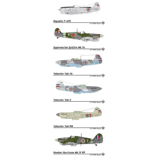 Lift Here [ 104-LH] Bugz II' - Braille Scale Yugoslav Aircraft, pt.2, 1/144 ↨