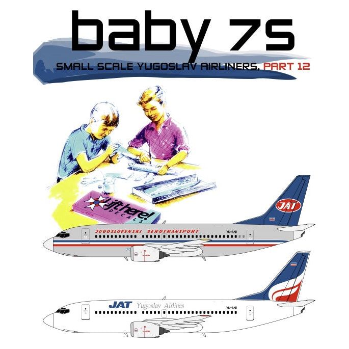 Lift Here [118-LH] baby 7's - Small scale Yugoslav Airliners, pt.12, 1/144