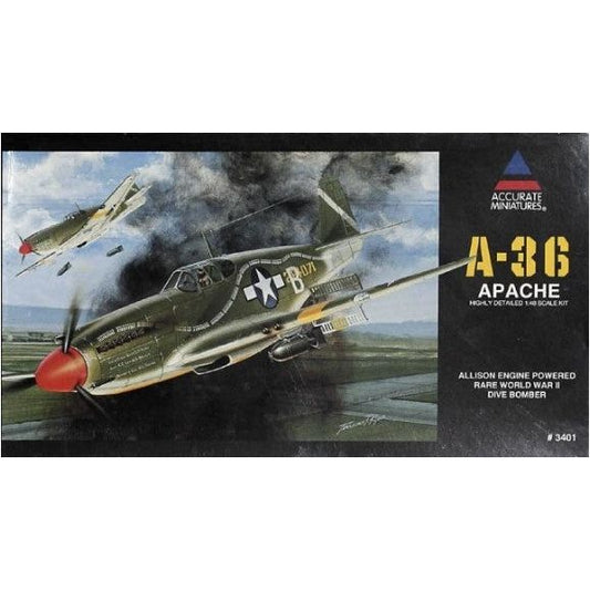 Accurate Minatures, [3401], A-36 Apache, 1/48