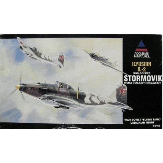 Accurate Minatures, [3408], Il-2 Stormovik, 1/48