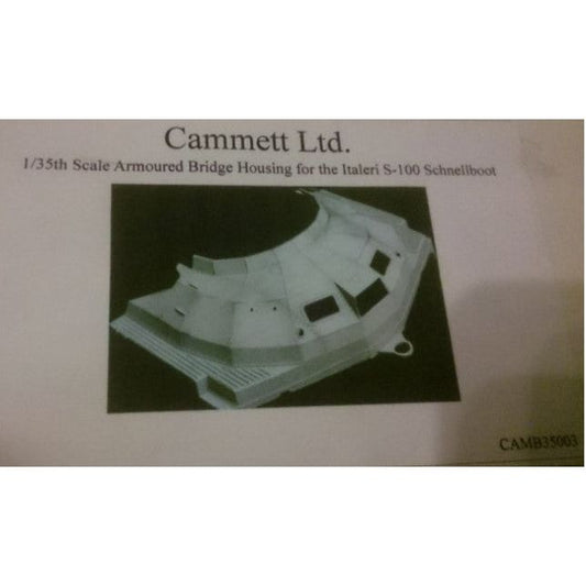 Cammett, [35003], S-100 Schnellboot Armoured bridge, 1/35