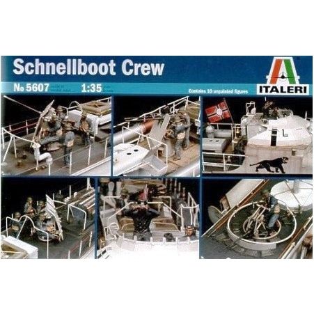 Italeri, [5607], S-100 Schnellboot crew, 1/35