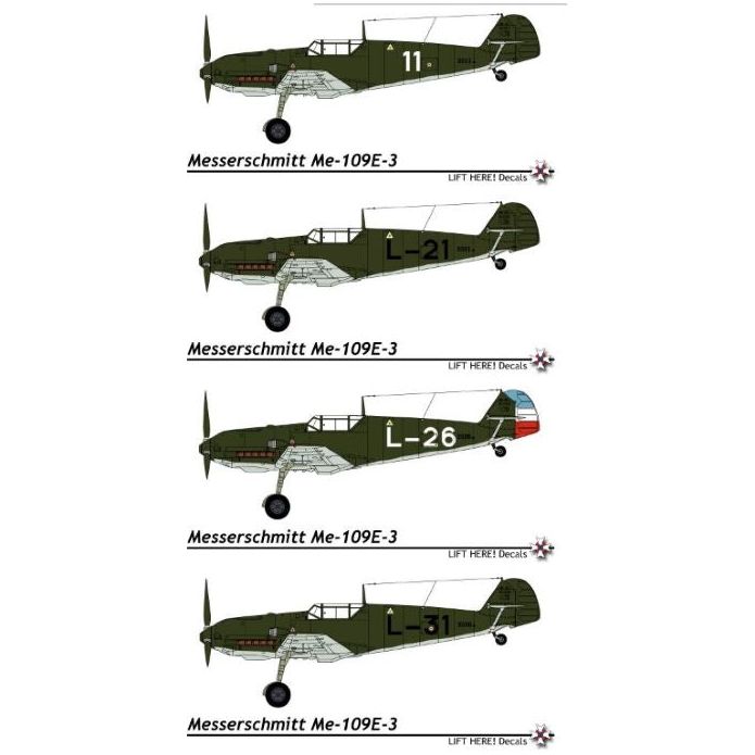 Lift Here [708-LH] "Emils" - Seven Royal Yugoslav Aircraft, Part Six, 1/72