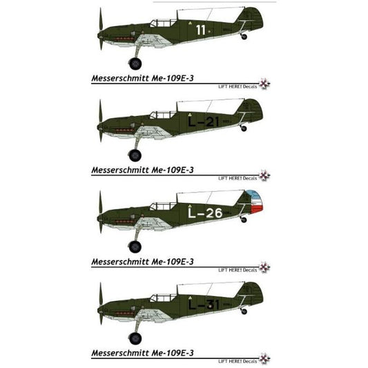 Lift Here [708-LH] "Emils" - Seven Royal Yugoslav Aircraft, Part Six, 1/72 ↨