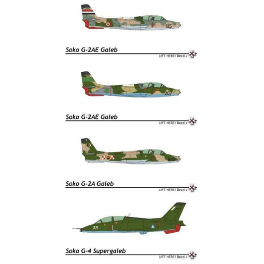 Lift Here [740-LH] D'vizze' - Yugoslav Export Jets, 1/72 ↨