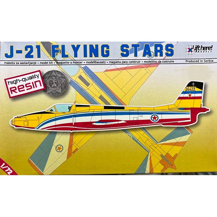 Lift Here, [LHM014] Soko J-21 Jastreb Flying Stars, 1/72