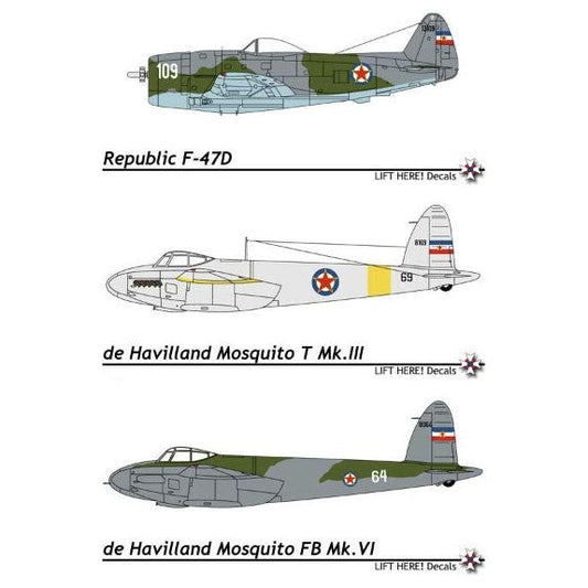 Lift Here [N-72LH] Mossie's & Jug's in the YAF, 1/72 ↨