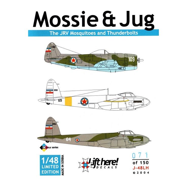 Lift Here [J-48LH] Mossie & Jug, 1/48