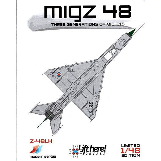Lift Here [Z-48LH] migz 48: Three generations of MiG-21's, 1/48