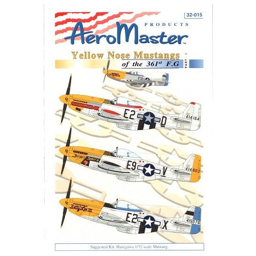 Aeromaster [AM32-015] Yellow Nose Mustangs of the 361st FG, Pt I, 1/32