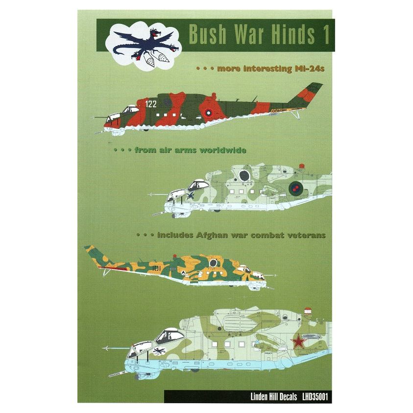 Linden Hill [LHD35001] Bush War Hinds #1 (Mi-24), 1/35