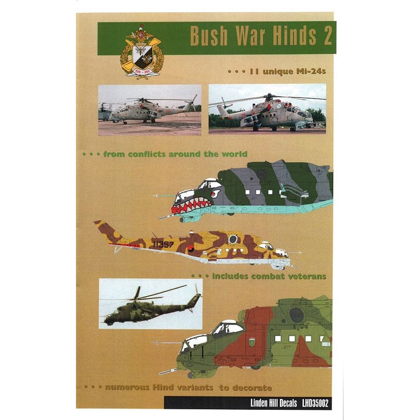 Linden Hill [LHD35002] Bush War Hinds #2 (Mi-24), 1/35