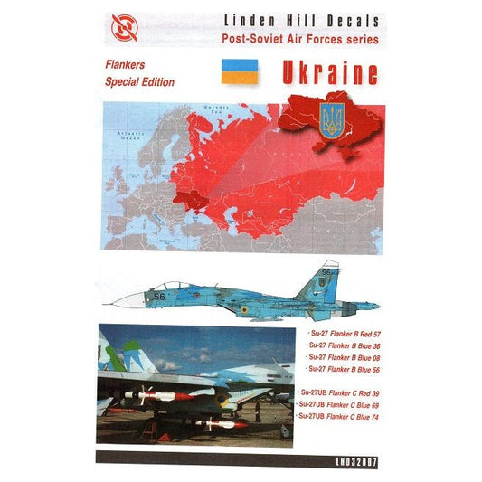 Linden Hill [LHD32007] Su-27 Flanker Ukranian air force, 1/32