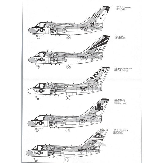 Superscale [MD72-219] S-3A Vivkings - East & West Coast, 1/72