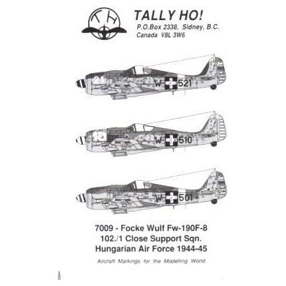 Tally Ho [7009] Fw-190F-8 102./1 Close Support Sqn. Hungarian Air Force 1944-45, 1/72